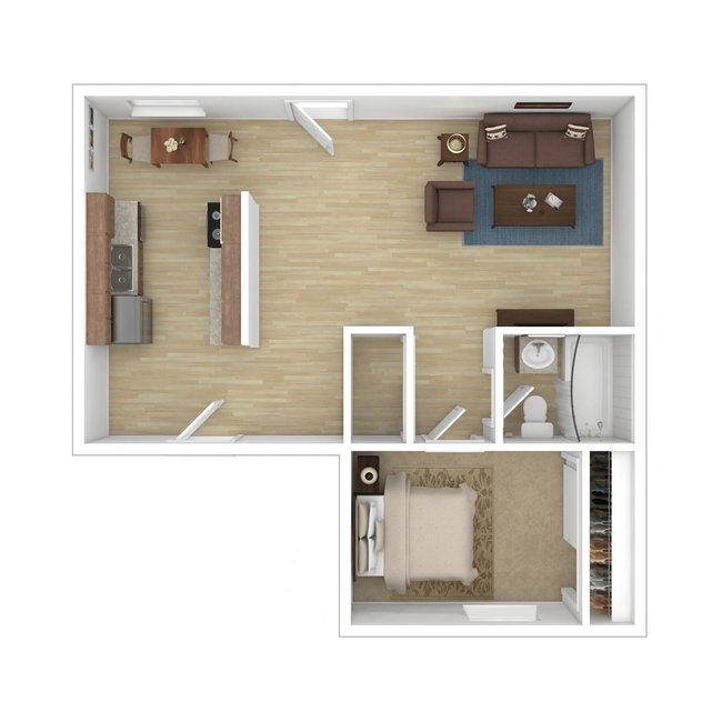 Floorplan - Farisswood Apartments