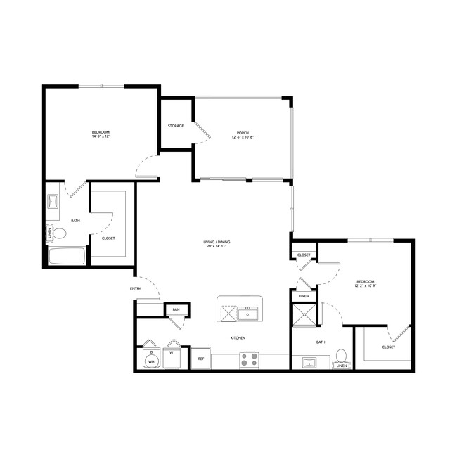 Floorplan - Northside at the Woodlands