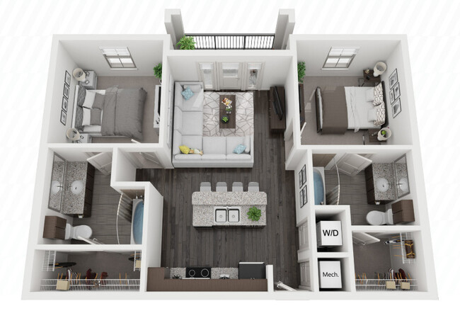 Floorplan - The Legacy at Baton Rouge