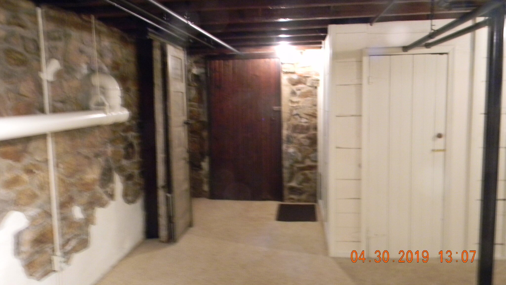 Basement to exterior exit - 311 N High St