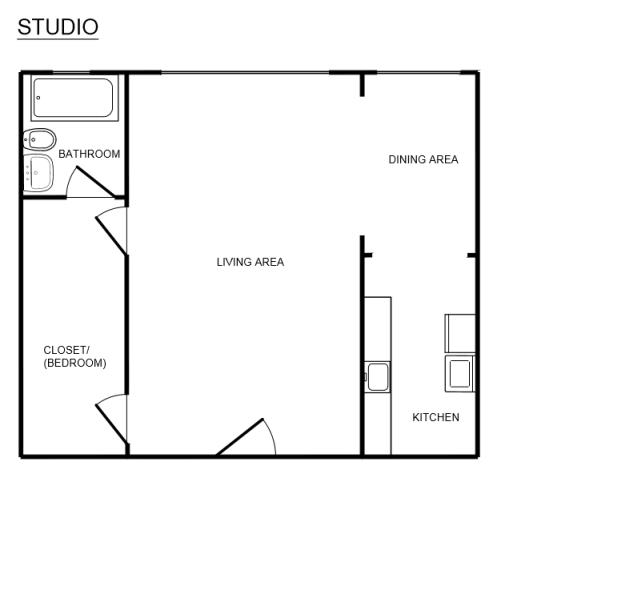 Floorplan - Park View Apartments