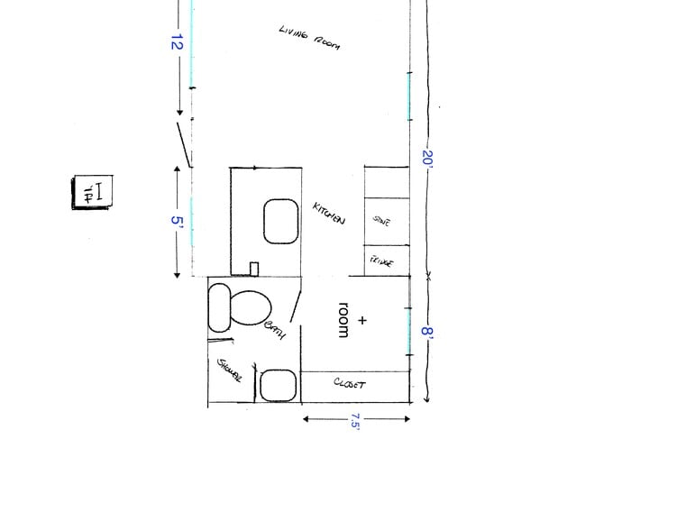 Floor plan - 301A Broadway Street
