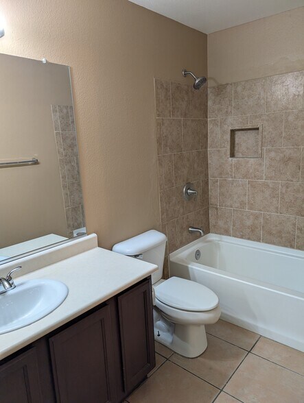 Tile Surround Tub and Shower - 10430 W Orange Dr
