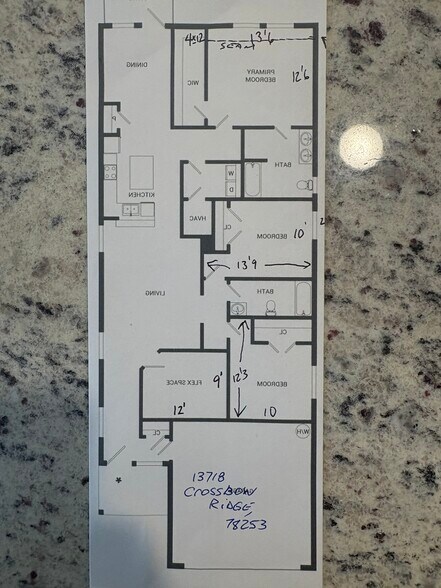 Layout - 13718 Crossbow Rdg