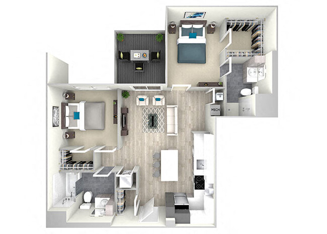 Floorplan - Nightingale Apartments