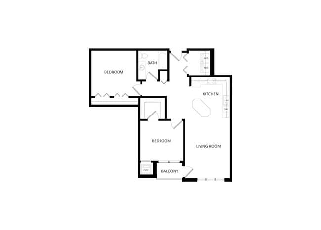 Floorplan - Gallery Flats