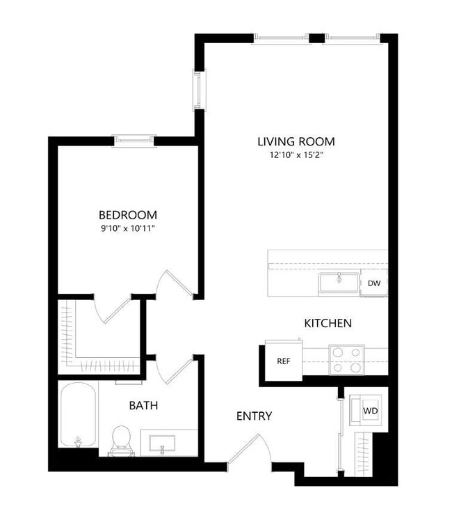 Floorplan - Windsor Queen Anne