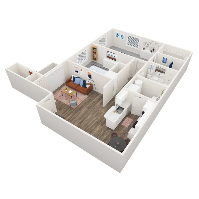 Floorplan - Creekview Apartments