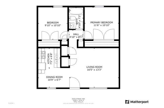 Floorplan - 310 E. 18th Avenue