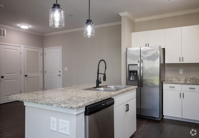 2BR,2BA - 1,060SF - Kitchen - McDowell Creek Court