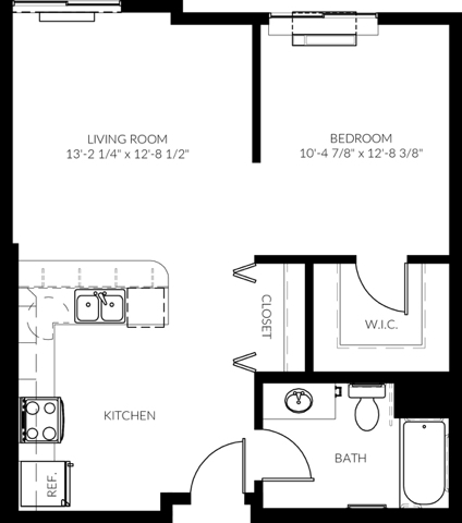 Floorplan - The Madison Studios