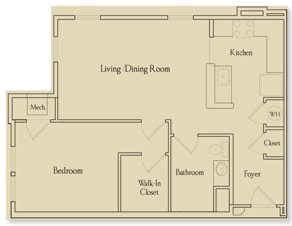 Floorplan - Victory Square Senior Apartments