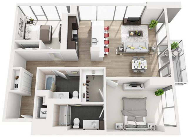 Floorplan - Halsted Flats