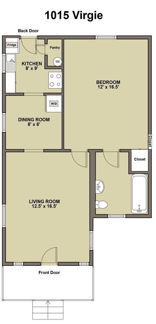 Building Photo - Adorable 1 Bedroom Duplex in Old West Durh...