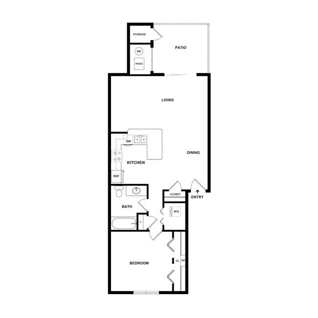 Floorplan - The Summit Apartments