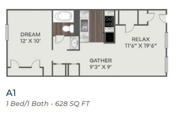 Floorplan - Village at Panther Creek Apartments