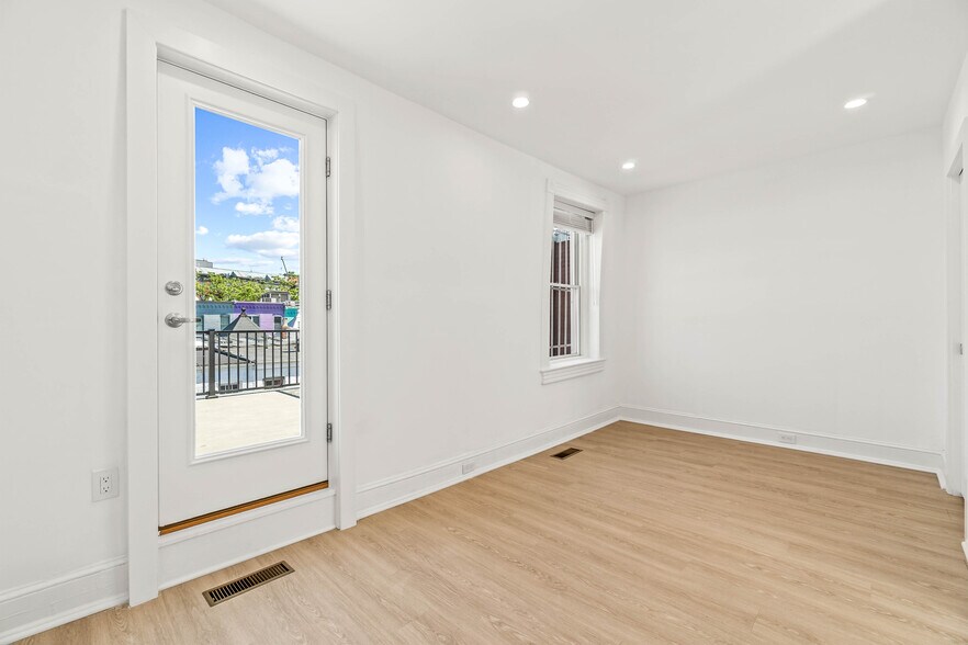 Door to Roof Deck - 1751 U St NW