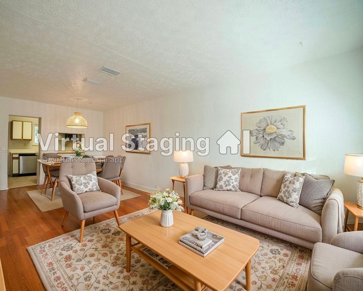 Living Room (furniture not included) - 1202 Hibiscus St