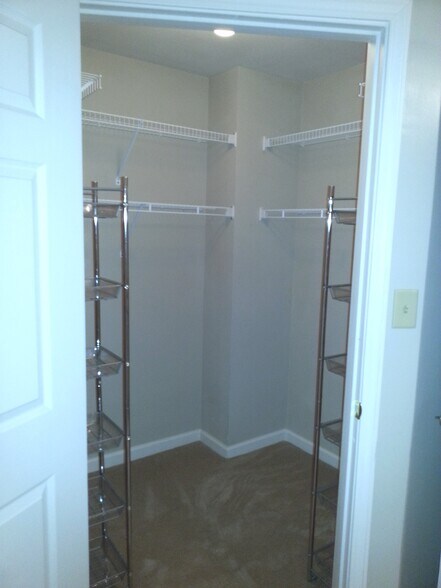 Walk in closet - 704 Bristol Village Dr