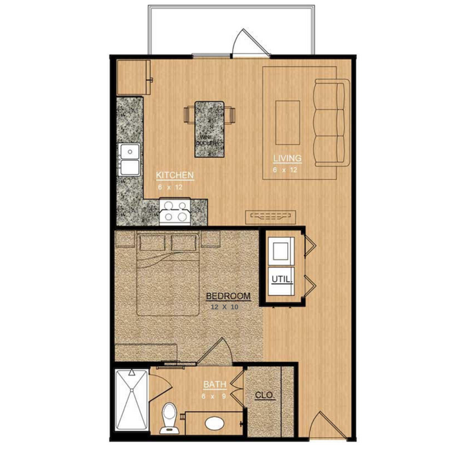 Floorplan - Magnolia at Bishop Arts