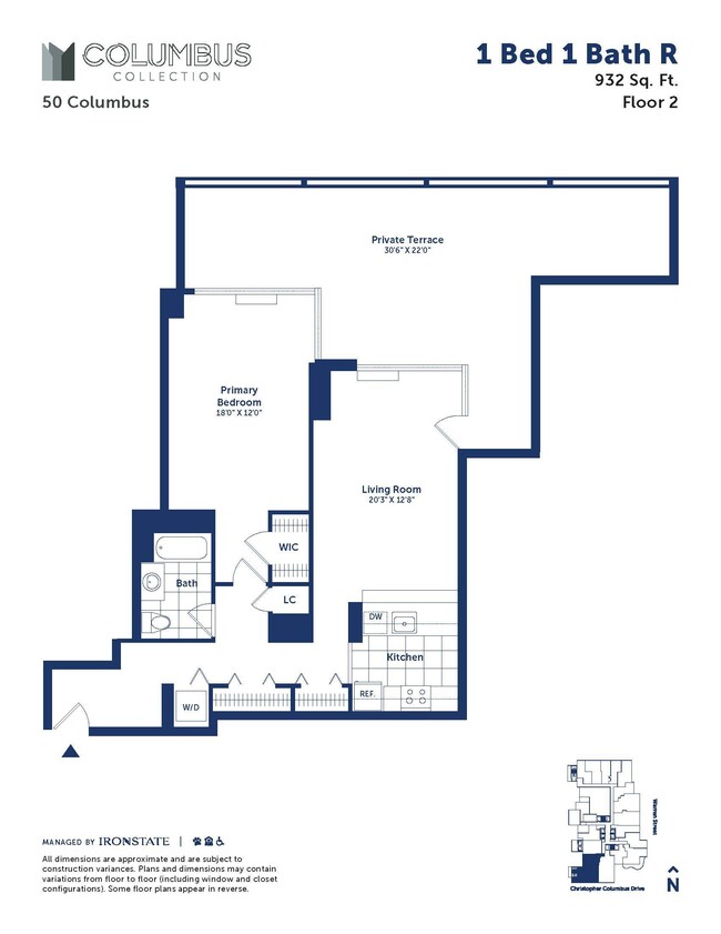 Floorplan - 50 Columbus