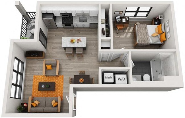 Floorplan - Tribeca