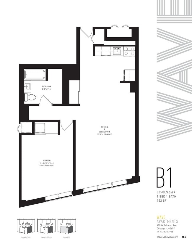 Floorplan - Wave Lakeview