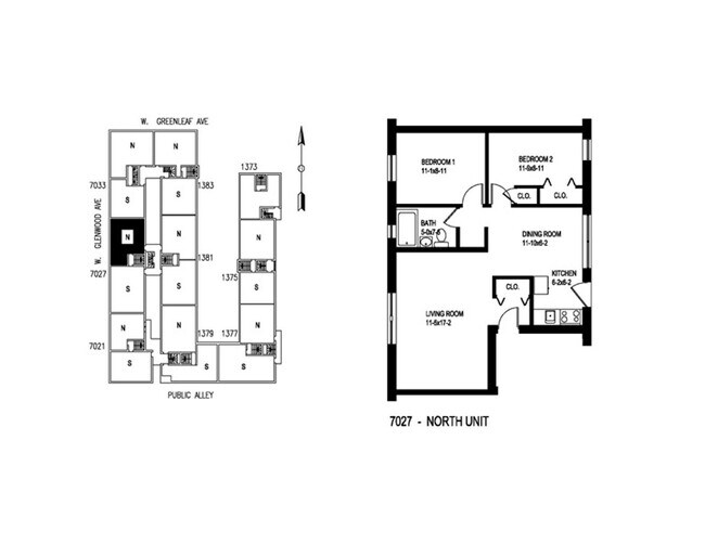 Building Photo - Nice 2 Bed w/Dining Room and Newer Kitchen and Bath at Roger's Glenwood District