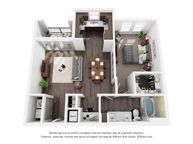 Floorplan - Creekside at Crabtree