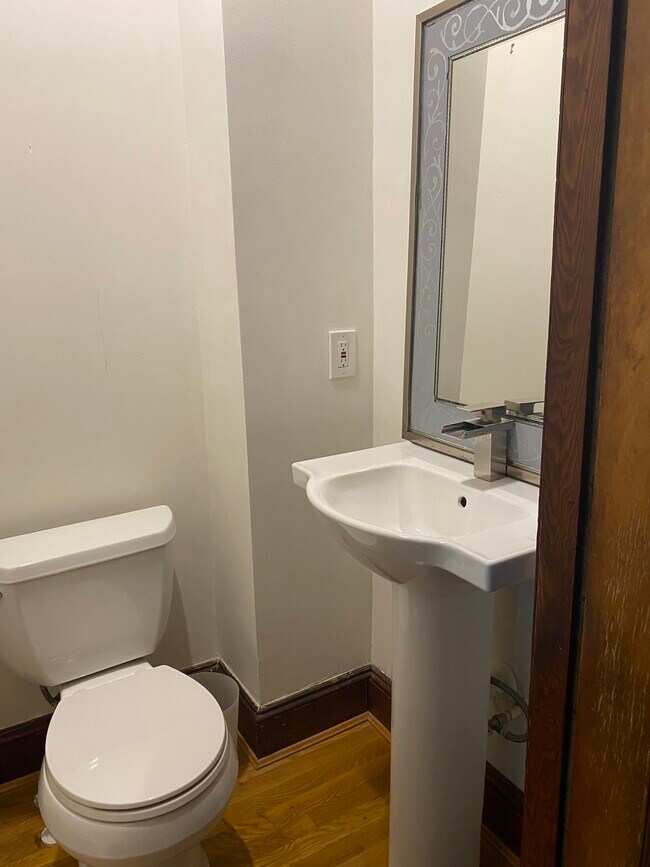 Powder-room downstairs - 4206 New Hampshire Ave NW