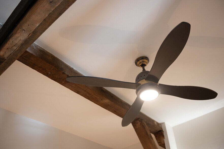 Custom Aviation Style Ceiling Fan - 105 N Main St