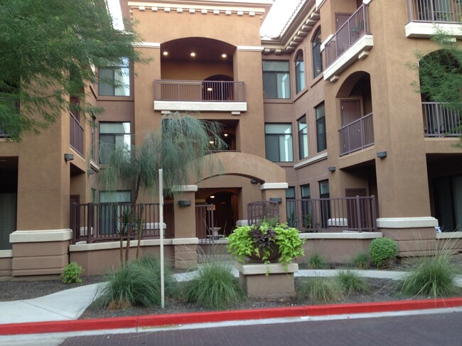 An entrance to the condos from the gardens - 11640 N Tatum Blvd