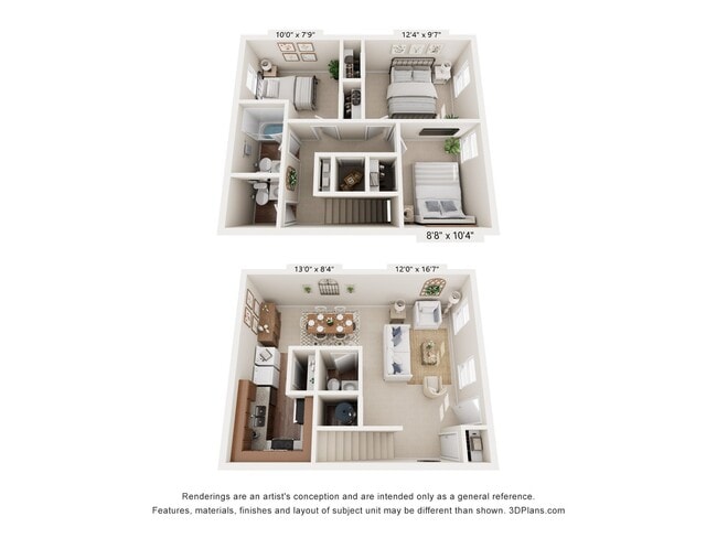 Floorplan - Woodlocke Apartments