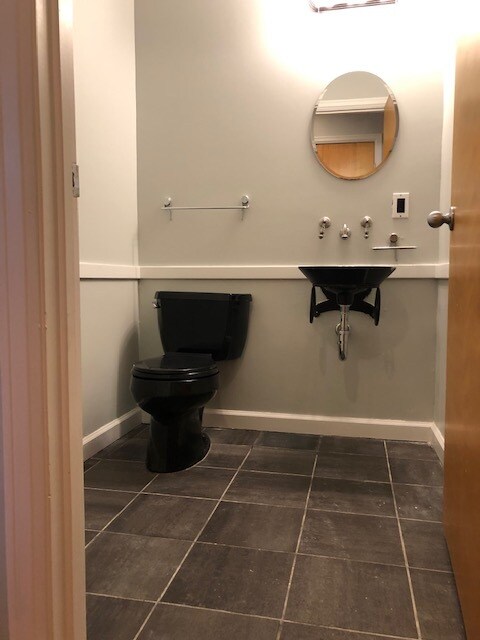 1st floor half bath - 14 Locust St