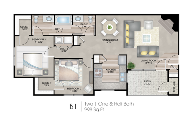 Floorplan - Grafton Flats