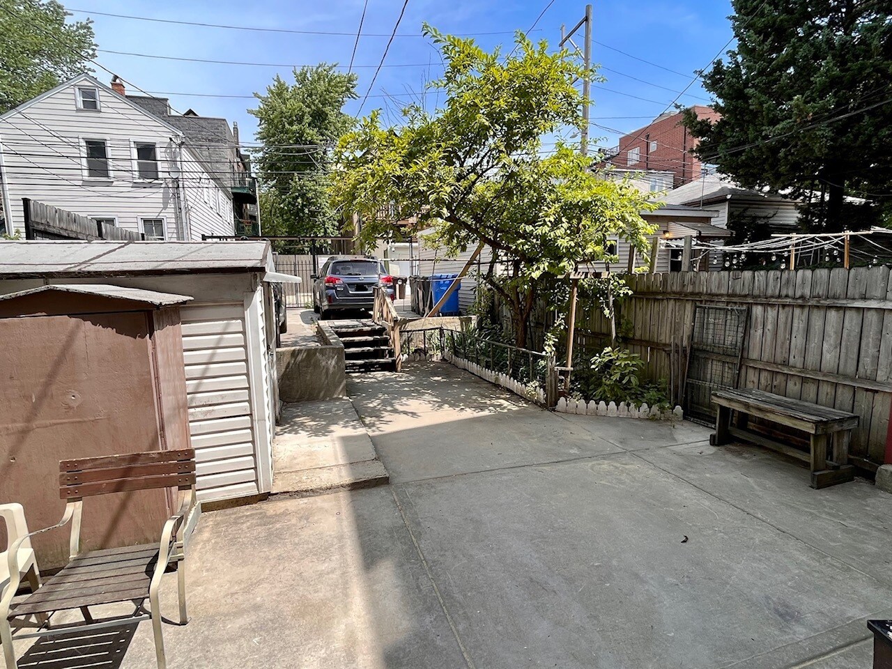 backyard - 1518 W Augusta Blvd