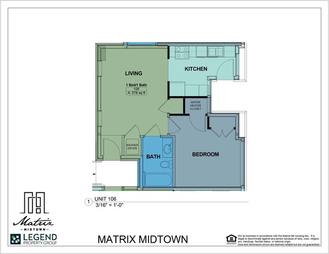 Floorplan - Matrix Midtown