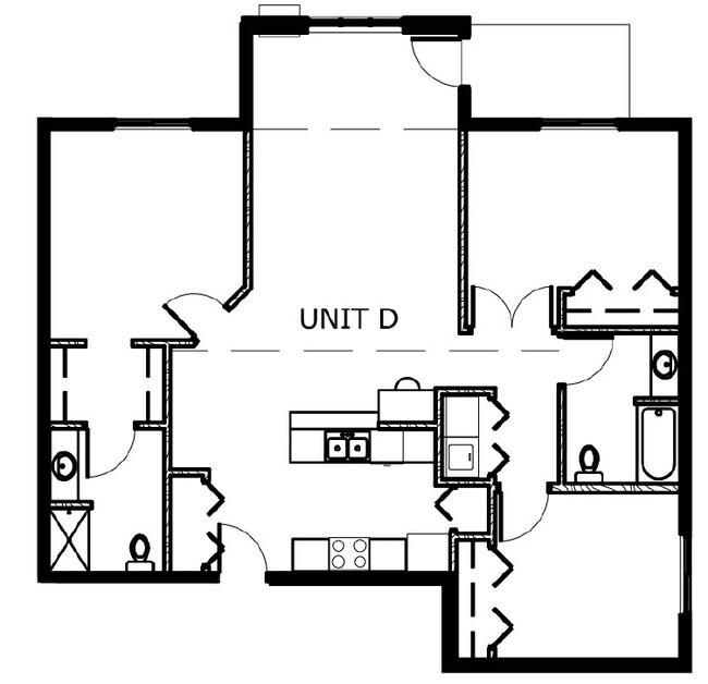 Floorplan - The Fountains Apartments