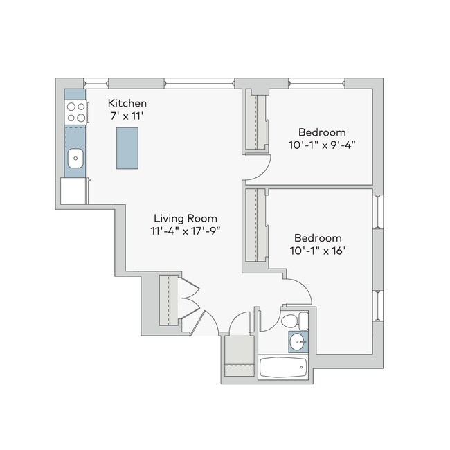 Floorplan - Montclair on the Park
