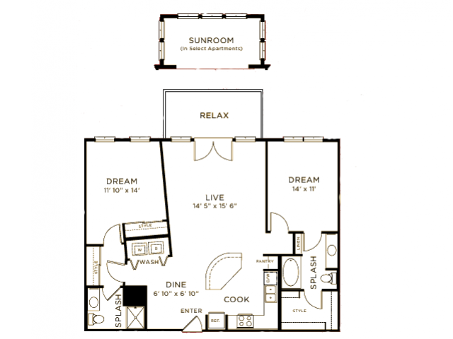 Floorplan - Mariposa Lofts