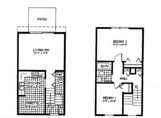 Townhouse - Boulder Hill Apartments