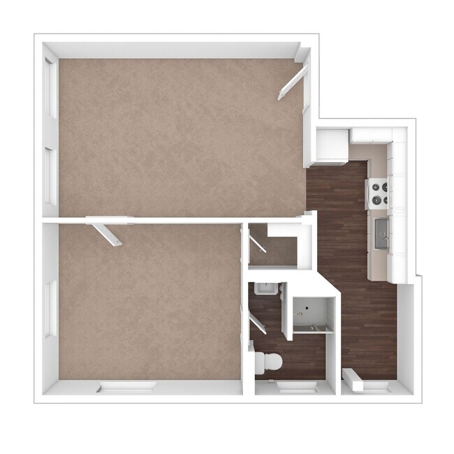 Floorplan - The Madison Apartments