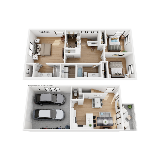 3 Bedroom x 2.5 Bathroom - Ascension at Manistee Ranch