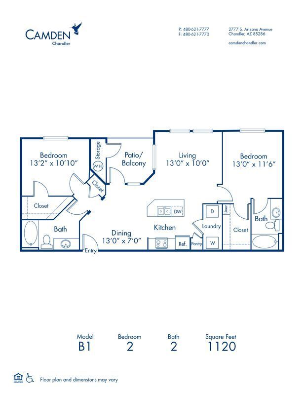 Floorplan - Camden Chandler