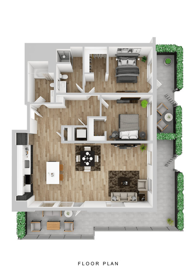 Floorplan - Hyas Point Apartments