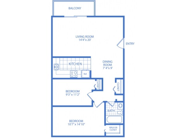 Floorplan - Capital Manor