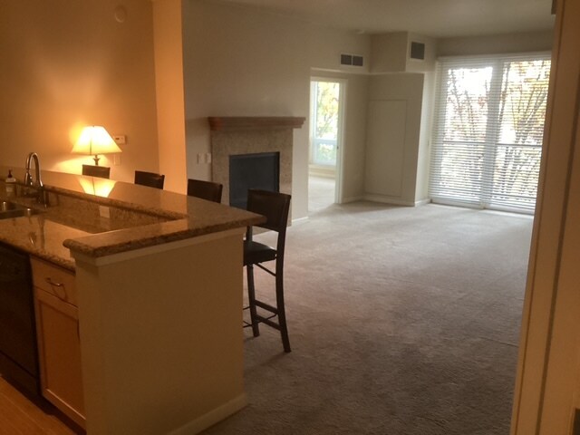 view from entrance - 1620 NE Broadway St