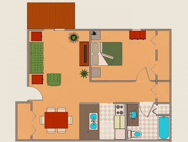 1 Bedroom - Breckenridge Estates Apartments