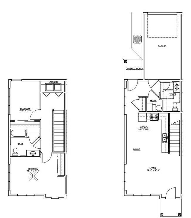 Floorplan - Whispering Echoes Townhomes