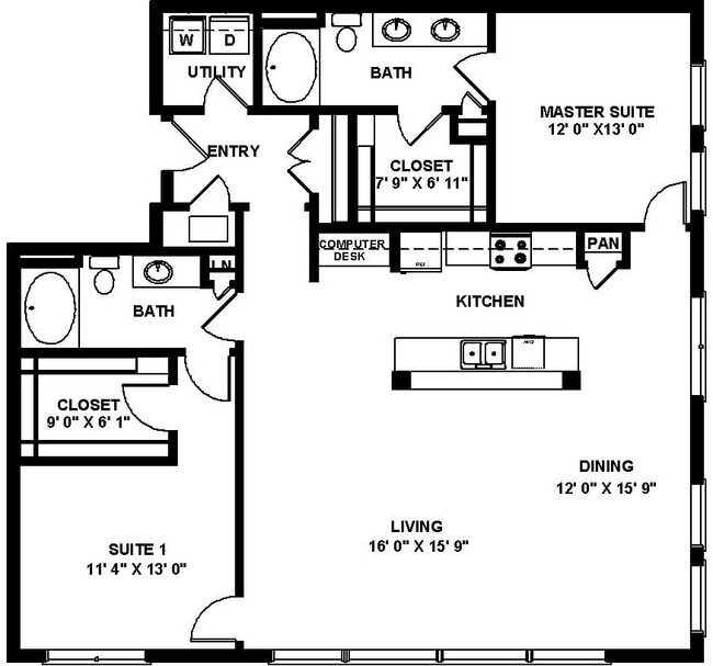 Floorplan - 33ThirtyThree